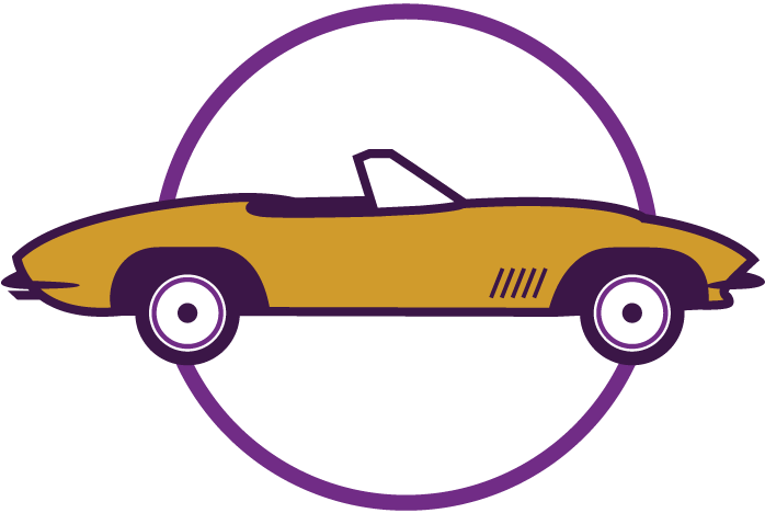 icon of a classic car
