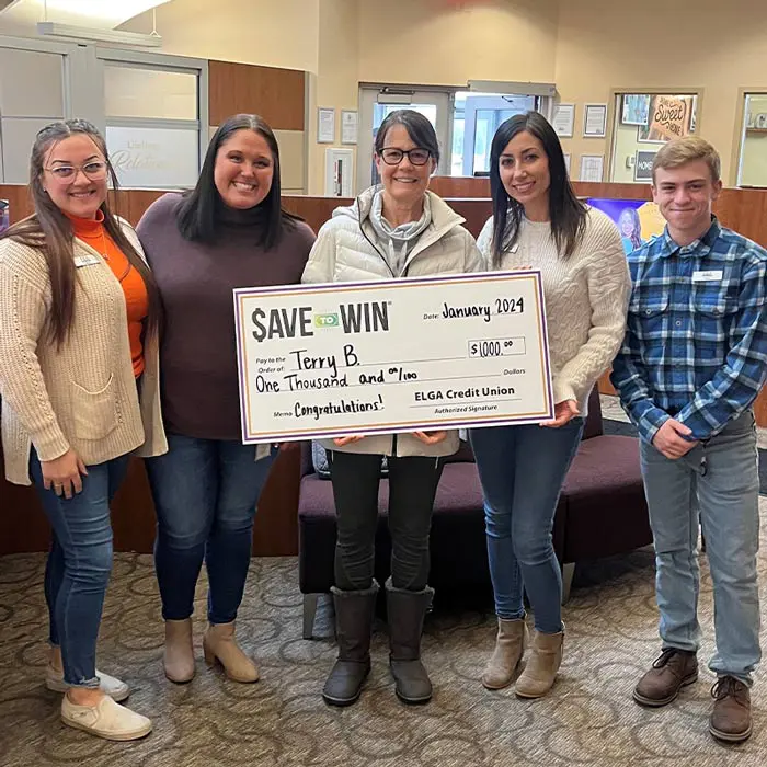 Save to Win winner of $1000.