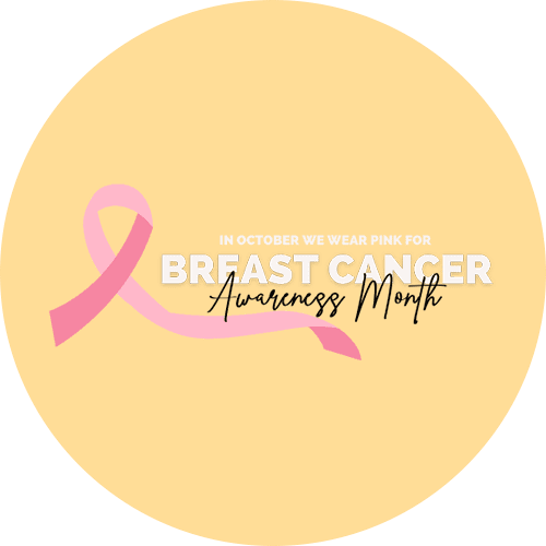 In October we wear pink for Breast Cancer Awareness Month