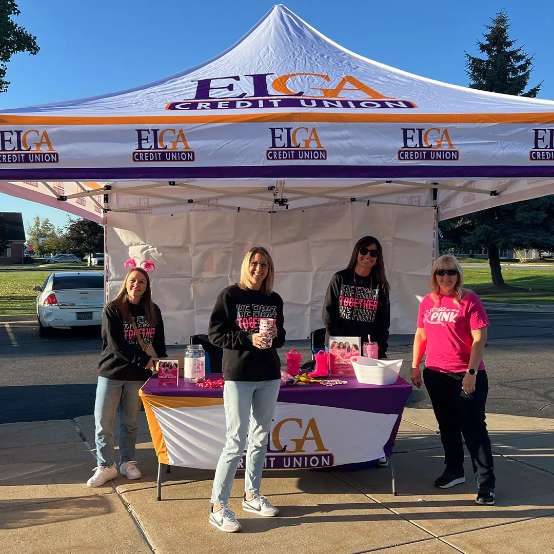 Breast Cancer Awareness event at the Burton Branch